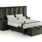 Boxspringbett King Komplett mit Nachtlicht